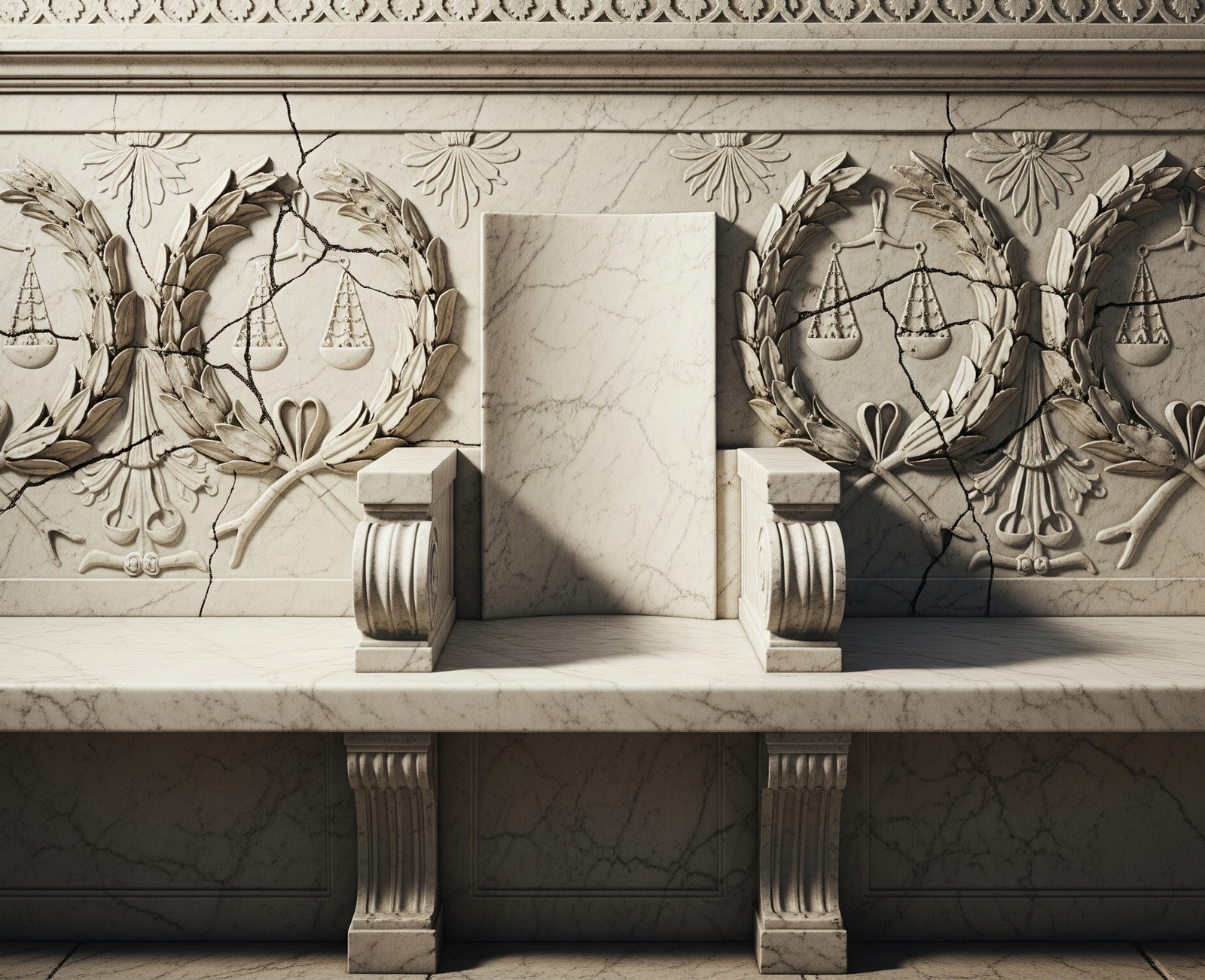 A legal advisor leading a confidential discussion in a private conference suite.